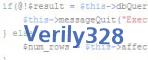 verification code