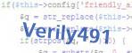verification code
